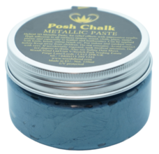 Blue Prussian Posh Chalk Metallic Paste - 110ml